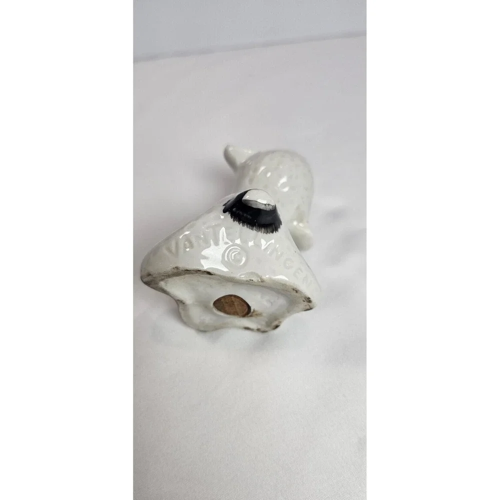 Van Tellingen Lamb Hugger Salt Shaker Missing The Girl‎ Pepper Vintage Ceramic